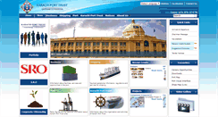 Desktop Screenshot of kpt.gov.pk